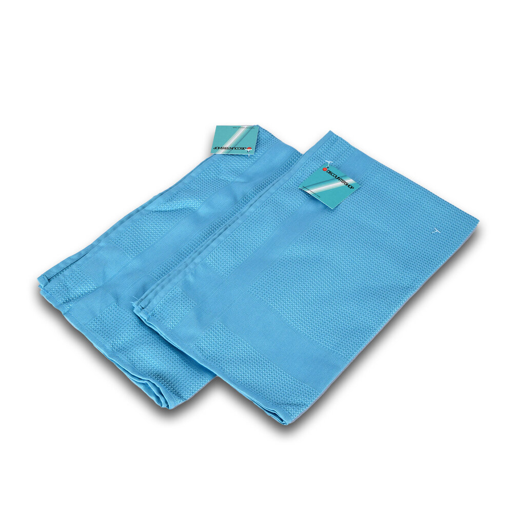 Discountershop Cleaning cloth | cleaning wipes | 100% streak-free | blue | for glass cloths | Household wipes | 42cm*68cm Discountershop Cleaning cloth | cleaning wipes | 100% streak-free | blue | for glass cloths | Household wipes | 42cm*68cm