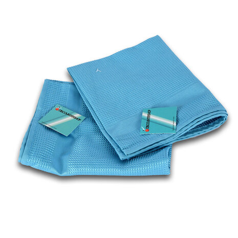 Discountershop Cleaning cloth | cleaning wipes | 100% streak-free | blue | for glass cloths | Household wipes | 42cm*68cm Discountershop Cleaning cloth | cleaning wipes | 100% streak-free | blue | for glass cloths | Household wipes | 42cm*68cm