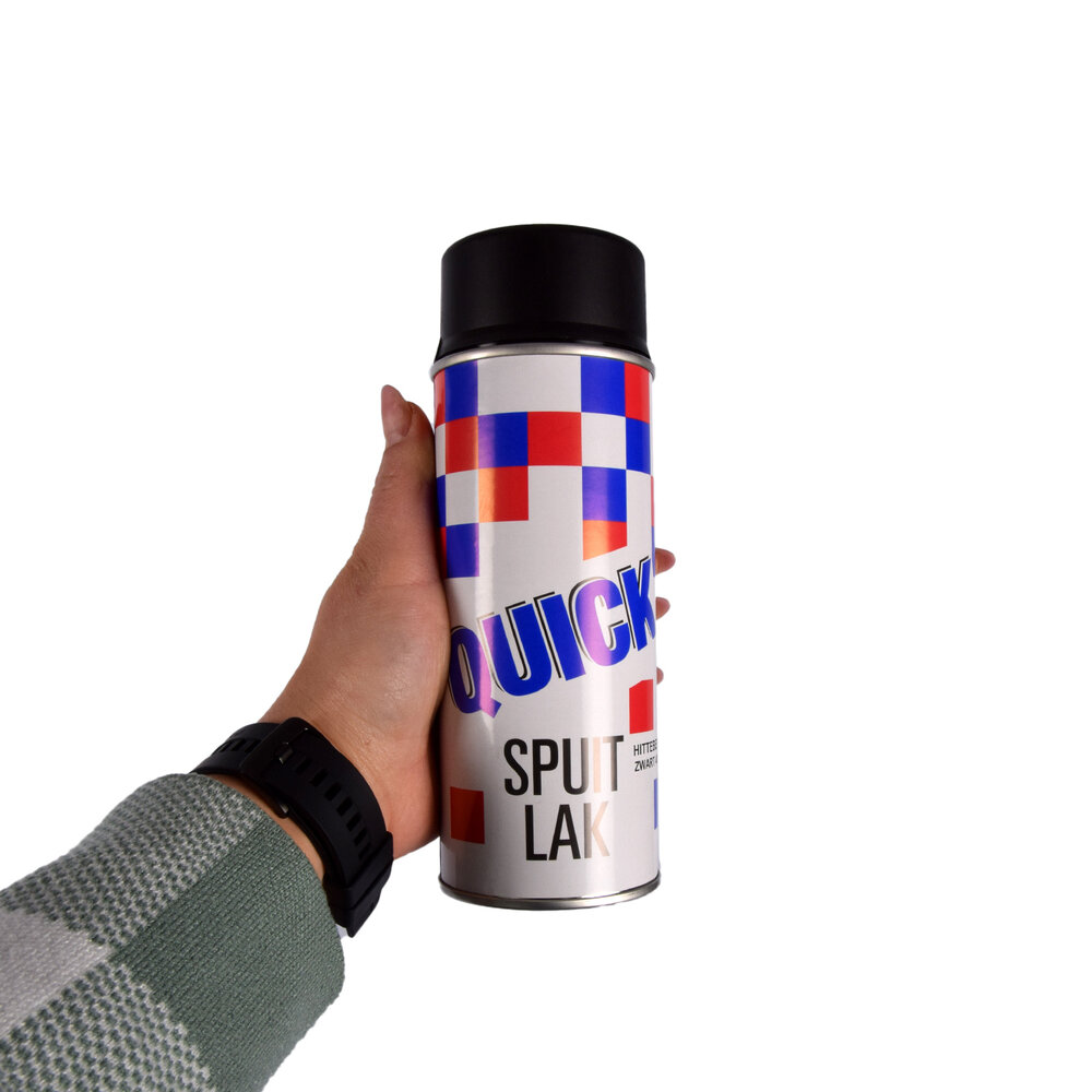 Discountershop Spuitverf | hittebestendige verf | 400ml | spuitbusjes verf | voor DIY en Klussen | Sneldrogende Verf