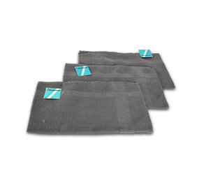 Discountershop Polishing Cloth | Cleaning cloth | cleaning wipes | gray| streak-free | Microfiber cloth | for cutlery, glassware, windows and mirrors | 42cm*68cm Discountershop Polishing Cloth | Cleaning cloth | cleaning wipes | gray| streak-free | Microfiber cloth | for cutlery, glassware, windows and mirrors | 42cm*68cm