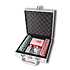 Pokerset | Pokerchips | pokeren | met aluminum koffer | Met 5 dobbelstenen | 100 poker chips Pokerset | Pokerchips | pokeren | met aluminum koffer | Met 5 dobbelstenen | 100 poker chips