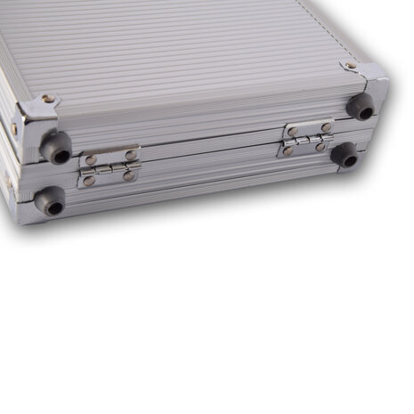 Discountershop Poker set | Poker chips | poker | with aluminum case | With 5 dice | 100 poker chips Discountershop Poker set | Poker chips | poker | with aluminum case | With 5 dice | 100 poker chips