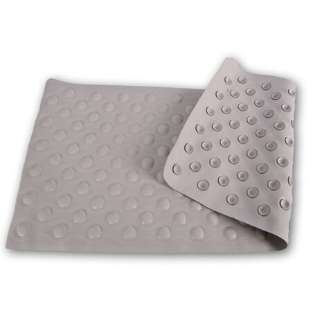 Discountershop Bath mat | Non-slip mat | Bathroom Accessories | Shower mat | Rubber | gray | 37cm*82cm Discountershop Bath mat | Non-slip mat | Bathroom Accessories | Shower mat | Rubber | gray | 37cm*82cm