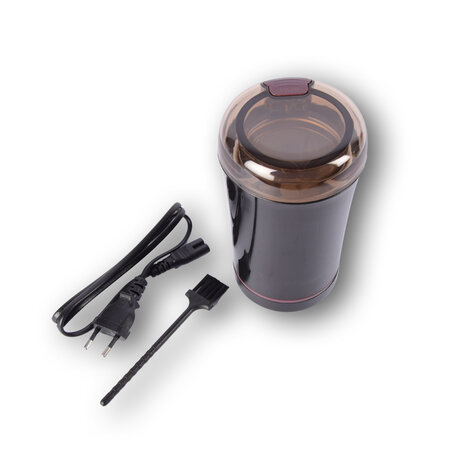 Discountershop Koffiemolen | koffiebonen | En granen | Elektrische koffiemolen | M150A | kunststof & metaal | Zwart | 150W Discountershop Koffiemolen | koffiebonen | En granen | Elektrische koffiemolen | M150A | kunststof & metaal | Zwart | 150W