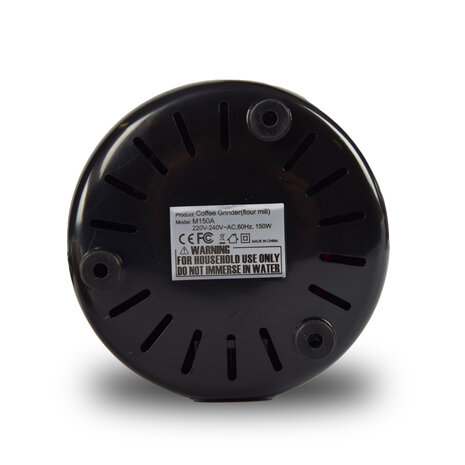 Discountershop Coffee grinder | coffee beans | And grains | Electric coffee grinder | M150A | plastic & metal | Black | 150W Discountershop Coffee grinder | coffee beans | And grains | Electric coffee grinder | M150A | plastic & metal | Black | 150W