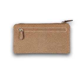 4 East Women's wallet | 10cm*18.5cm*3cm | Money purse | Beige | Leather wallet | Wallet | With zipper 4 East Women's wallet | 10cm*18.5cm*3cm | Money purse | Beige | Leather wallet | Wallet | With zipper