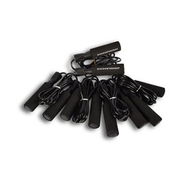 Discountershop 5x Black Adjustable Jump Ropes - Ideal for Home Gym, Cardio & Exercises - 274 cm length Discountershop 5x Black Adjustable Jump Ropes - Ideal for Home Gym, Cardio & Exercises - 274 cm length