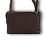 Handbag ladies | Leather bag | 12.5cm*17.5cm | Shoulder bag | Dark brown Handbag ladies | Leather bag | 12.5cm*17.5cm | Shoulder bag | Dark brown