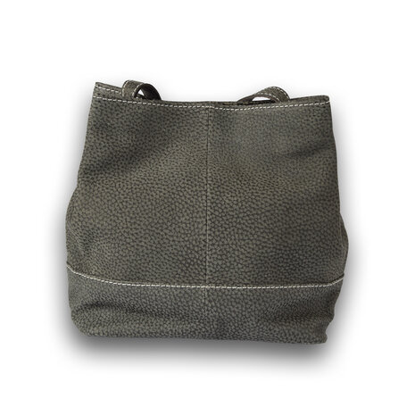 4 East Handbag | Dark gray | 21.5cm*20cm | Leather bag ladies | Real leather 4 East Handbag | Dark gray | 21.5cm*20cm | Leather bag ladies | Real leather