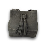 4 East Handbag | Dark gray | 21.5cm*20cm | Leather bag ladies | Real leather 4 East Handbag | Dark gray | 21.5cm*20cm | Leather bag ladies | Real leather