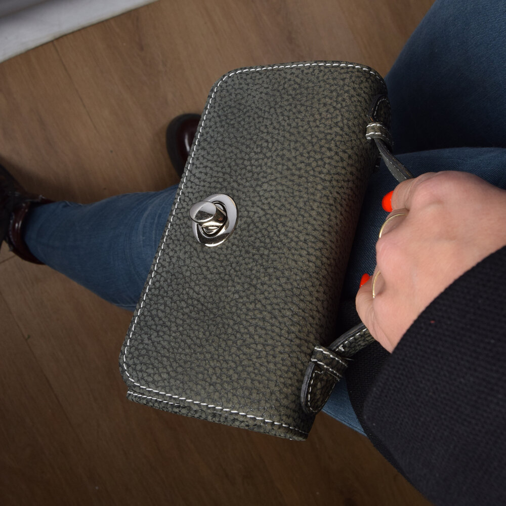 4 East Handbag | 13cm*18.5cm | Crossbody bag for women | Genuine leather | Nappa brown | With closure 4 East Handbag | 13cm*18.5cm | Crossbody bag for women | Genuine leather | Nappa brown | With closure