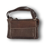 4 East Tasje | Handtasje | Schoudertas | schoudertas dames | nappa bruin | 13cm*7cm 4 East Tasje | Handtasje | Schoudertas | schoudertas dames | nappa bruin | 13cm*7cm