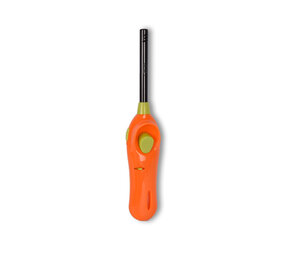 Discountershop Lighter with Child Safety Lock for BBQ and Candles - Orange