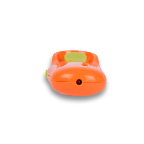 Discountershop Lighter with Child Safety Lock 22 cm for BBQ, Candles, Kitchen and Hospitality Use with Long Neck - Orange
