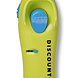 Discountershop Aansteker met Kinderbescherming 22 cm voor BBQ, Kaarsen, Keuken en Horeca met Lange Hals Groen-Blauw