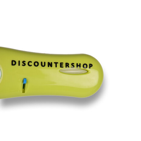 Discountershop Lighter with Child Safety Lock 22 cm for BBQ, Candles, Kitchen and Hospitality Use with Long Neck Green-Blue