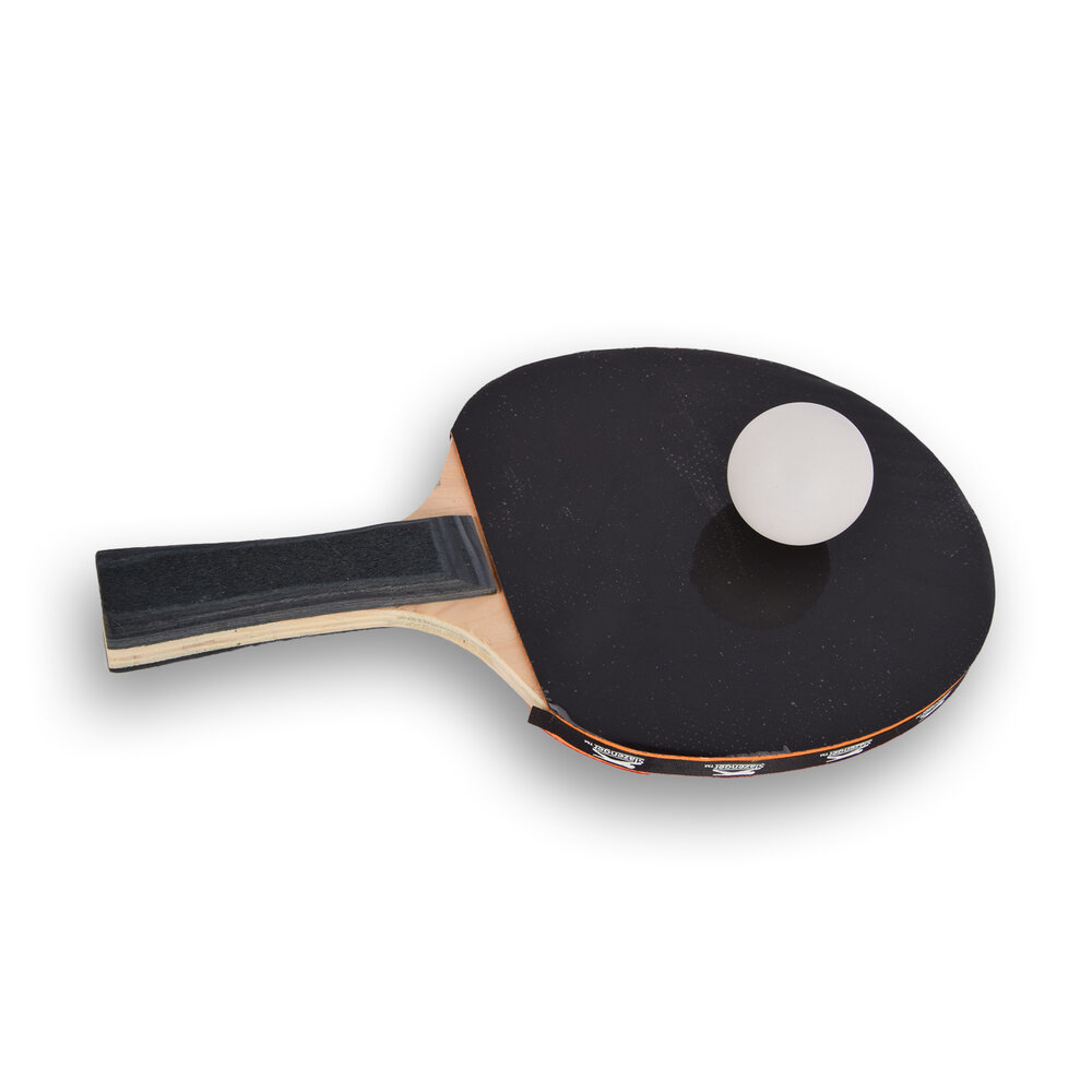 Merkloos Slazenger | Red/Black | Table tennis set | Wood/plastic | storage bag | With 1x table tennis set - 4 bats - net - 4 balls | 26cm*15cm Merkloos Slazenger | Red/Black | Table tennis set | Wood/plastic | storage bag | With 1x table tennis set - 4 bats - net - 4 balls | 26cm*15cm