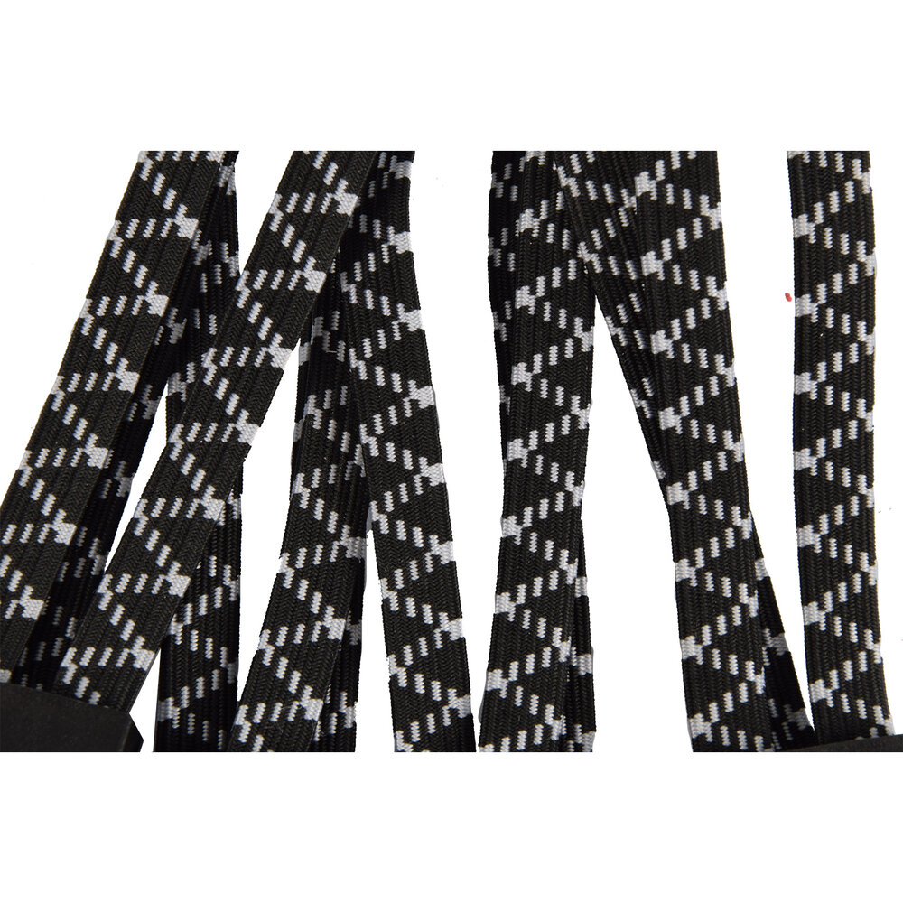 Discountershop 2x Snelbinder Spinbinder Fiets – Verstelbaar Elastiek met Metalen Haken – Zwart 55cm x 3cm – Sterke Bagagebinder voor Fiets, Motor & Scooter Discountershop 2x Snelbinder Spinbinder Fiets – Verstelbaar Elastiek met Metalen Haken – Zwart 55cm x 3cm – Sterke Bagagebinder voor Fiets, Motor & Scooter