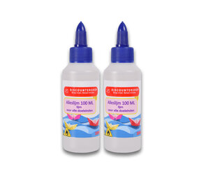 Discountershop Set van 2 | Lijm | Kinderlijm | Transparent | 212g | 100 ml | Houtlijm | Knutselen | Secondelijm | Contactlijm | knutsellijm | 4cm*14cm Discountershop Set van 2 | Lijm | Kinderlijm | Transparent | 212g | 100 ml | Houtlijm | Knutselen | Secondelijm | Contactlijm | knutsellijm | 4cm*14cm
