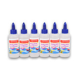 Discountershop Set van 6 | Lijm | Kinderlijm | Transparent | 633g | 100 ml | Houtlijm | Knutselen | Secondelijm | Contactlijm | knutsellijm | 4cm*14cm Discountershop Set van 6 | Lijm | Kinderlijm | Transparent | 633g | 100 ml | Houtlijm | Knutselen | Secondelijm | Contactlijm | knutsellijm | 4cm*14cm