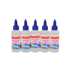 Discountershop Set van 5 | Lijm | Kinderlijm | Transparent | 633g | 100 ml | Houtlijm | Knutselen | Secondelijm | Contactlijm | knutsellijm | 4cm*14cm Discountershop Set van 5 | Lijm | Kinderlijm | Transparent | 633g | 100 ml | Houtlijm | Knutselen | Secondelijm | Contactlijm | knutsellijm | 4cm*14cm