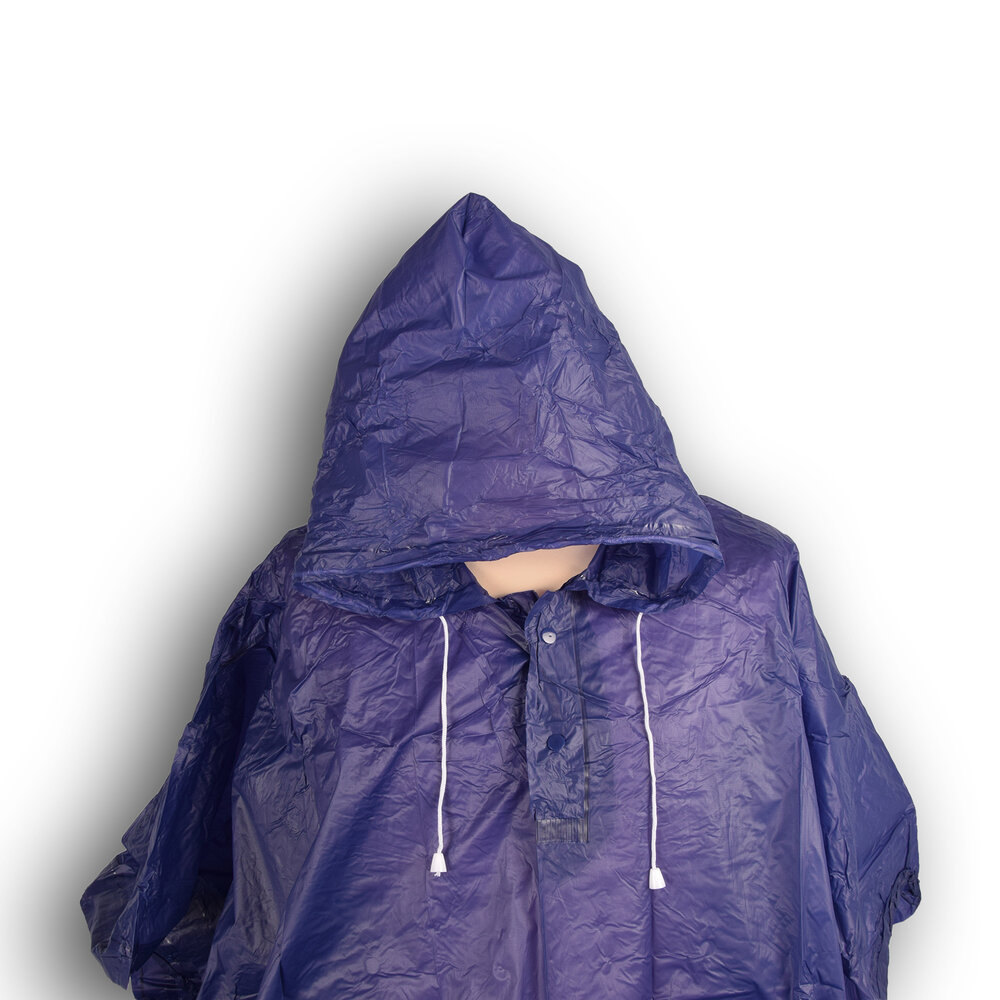 Discountershop Regenponcho | blauw | 233g | Unisex | Waterdichte poncho | vierkant& wijd | Regencape | Regenpak | 125cm*98cm Discountershop Regenponcho | blauw | 233g | Unisex | Waterdichte poncho | vierkant& wijd | Regencape | Regenpak | 125cm*98cm