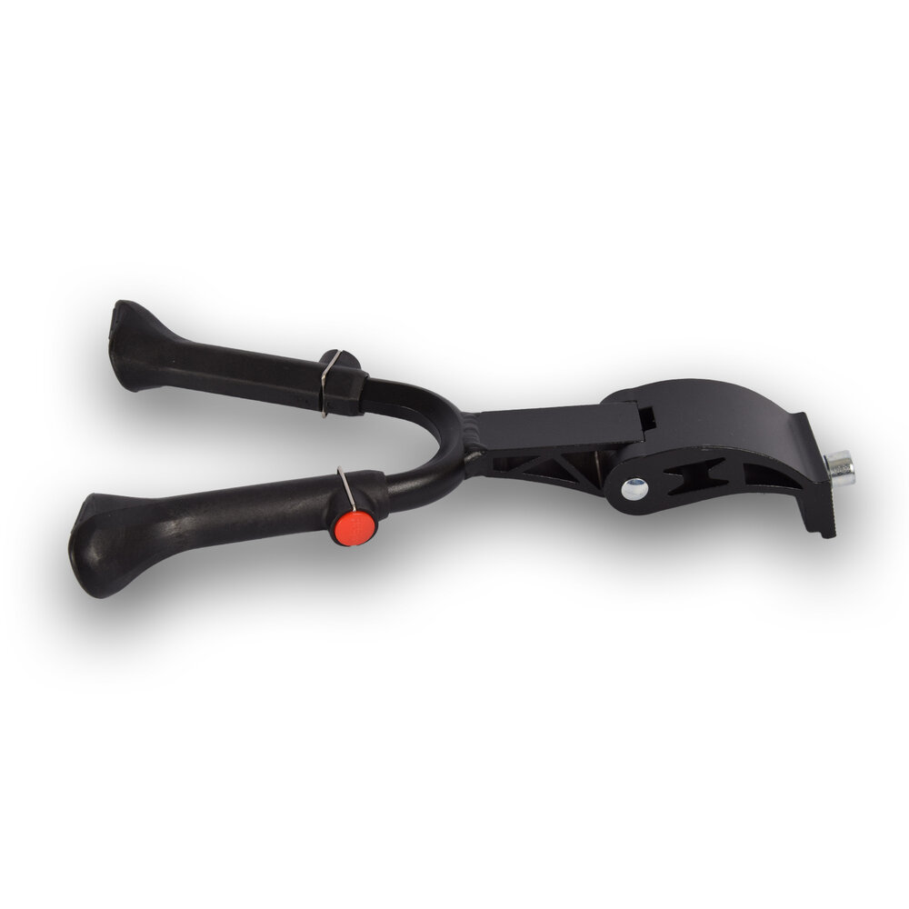 Discountershop Fietsstandaard | aluminium | Zwart | Dubbele Standaard | zijstandaard fiets | Verstelbaar | 512gram | Inch maat: 24 tot 28 m Discountershop Fietsstandaard | aluminium | Zwart | Dubbele Standaard | zijstandaard fiets | Verstelbaar | 512gram | Inch maat: 24 tot 28 m