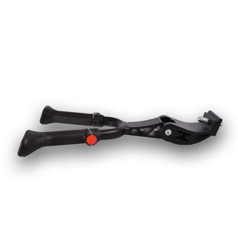 Discountershop Fietsstandaard | aluminium | Zwart | Dubbele Standaard | zijstandaard fiets | Verstelbaar | 512gram | Inch maat: 24 tot 28 m Discountershop Fietsstandaard | aluminium | Zwart | Dubbele Standaard | zijstandaard fiets | Verstelbaar | 512gram | Inch maat: 24 tot 28 m