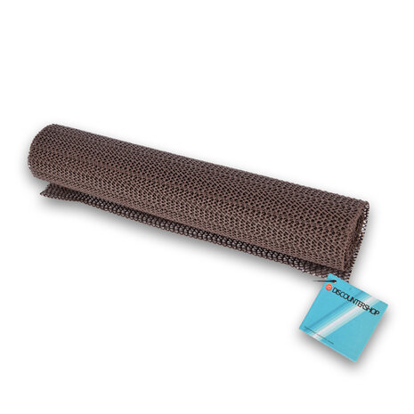 Discountershop 1 pieces | Non-slip mat | Kitchen drawers | brown| Rubber anti-slip mat | 95 g | Grip mat | placemat | 150cm*30cm