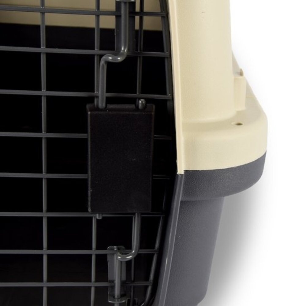 Discountershop Hondenbox | Wit grijs | kattenreismand | 50cmx33cm x33cm | Tot 12 kg | Hondenreismand Discountershop Hondenbox | Wit grijs | kattenreismand | 50cmx33cm x33cm | Tot 12 kg | Hondenreismand