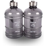 Merkloos Sports drink bottle - water bottle / water can made of tritan material - 1.9 Liter black Merkloos Sports drink bottle - water bottle / water can made of tritan material - 1.9 Liter black