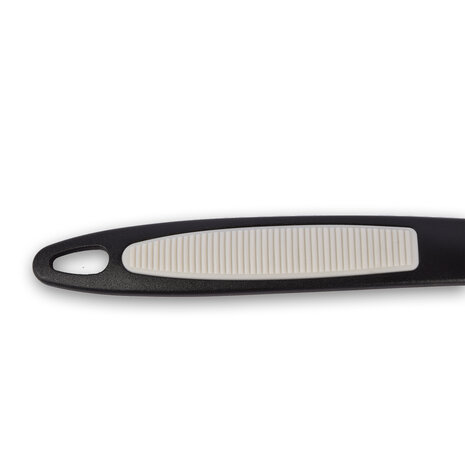 Discountershop Spatel | Bakspatel | Nylon | 60g | Zwart | Keukenspatel | hittebestendig | Anti-aanbak | Keukengerei | 35.5cm*9cm Discountershop Spatel | Bakspatel | Nylon | 60g | Zwart | Keukenspatel | hittebestendig | Anti-aanbak | Keukengerei | 35.5cm*9cm