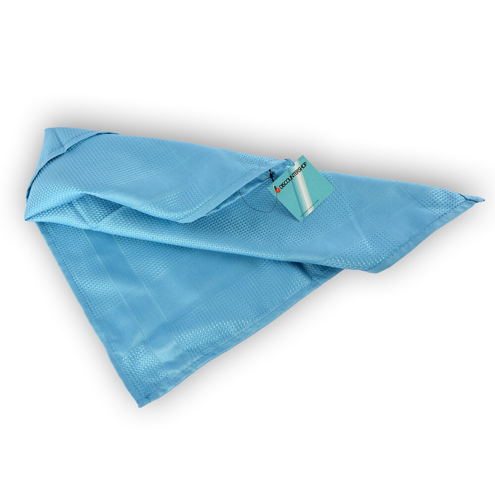 Discountershop Poetsdoek | Microvezeldoek | Blauw | Polyester | 56g | schoonmaakspullen | 68cm*41cm Discountershop Poetsdoek | Microvezeldoek | Blauw | Polyester | 56g | schoonmaakspullen | 68cm*41cm