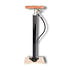 Bicycle pump | black brown | Floor pump | Max. Pressure:6 bar | Bicycle accessory | Tire pump | Bicycle Pump with Pressure Gauge | 20cm*13cm*55cm Bicycle pump | black brown | Floor pump | Max. Pressure:6 bar | Bicycle accessory | Tire pump | Bicycle Pump with Pressure Gauge | 20cm*13cm*55cm
