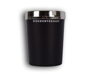 Discountershop Auto asbak | asbak | Zwart | Auto accessoires | kunststof | stand asbak | asbakken | asbak met deksel | 10cm*13cm Discountershop Auto asbak | asbak | Zwart | Auto accessoires | kunststof | stand asbak | asbakken | asbak met deksel | 10cm*13cm