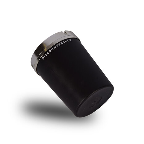 Discountershop Auto asbak | asbak | Zwart | Auto accessoires | kunststof | stand asbak | asbakken | asbak met deksel | 10cm*13cm Discountershop Auto asbak | asbak | Zwart | Auto accessoires | kunststof | stand asbak | asbakken | asbak met deksel | 10cm*13cm