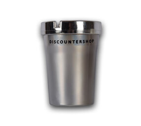 Discountershop 1X | Auto asbak | asbak | Zilver | kunststof | Tafelasbak | Met deskel | Geurvrije/rookvrije | 10cm*8cm Discountershop 1X | Auto asbak | asbak | Zilver | kunststof | Tafelasbak | Met deskel | Geurvrije/rookvrije | 10cm*8cm