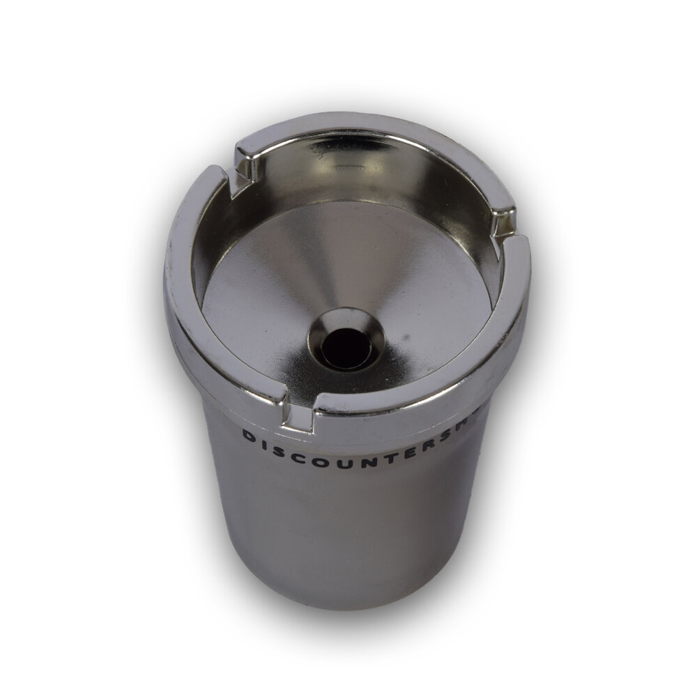 Discountershop 1X | Auto asbak | asbak | Zilver | kunststof | Tafelasbak | Met deskel | Geurvrije/rookvrije | 10cm*8cm Discountershop 1X | Auto asbak | asbak | Zilver | kunststof | Tafelasbak | Met deskel | Geurvrije/rookvrije | 10cm*8cm