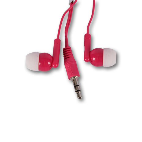 Discountershop Hoofdtelefoon | Oortjes | Koptelefoon roze | kunststof | Oordopjes | In Ear Oordopjes | Kabellengte: 1 m | 3.5mm jack | In Ear Oordopjes Discountershop Hoofdtelefoon | Oortjes | Koptelefoon roze | kunststof | Oordopjes | In Ear Oordopjes | Kabellengte: 1 m | 3.5mm jack | In Ear Oordopjes
