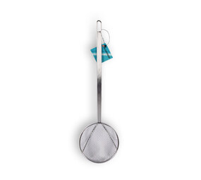Discountershop RVS Schuimlepel 41 cm voor Oliebollen en Frituren Discountershop RVS Schuimlepel 41 cm voor Oliebollen en Frituren