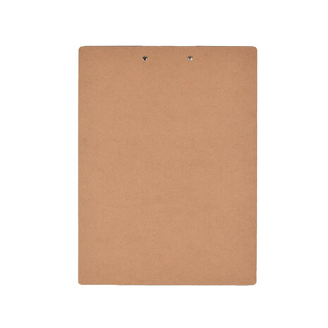 Clipboard, beige, A4 clipboard, MDF