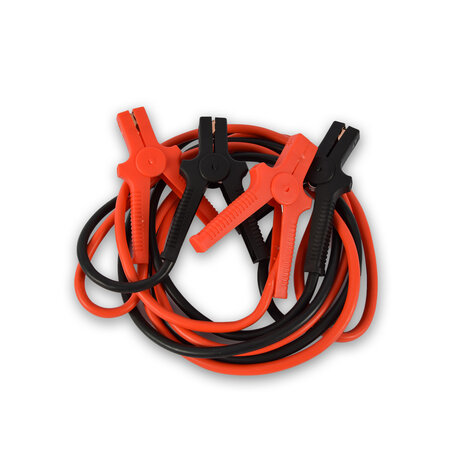 Discountershop Start cable Battery jumper cable Car jump cable Battery cables red black Ampere 300 Cable Length 3.5m