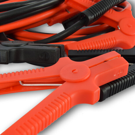 Discountershop 2 x | Start cable | Battery jumper cable | Car jump cable | Battery cables | red /black | Ampere: 300 | Cable Length: 3.5m Discountershop 2 x | Start cable | Battery jumper cable | Car jump cable | Battery cables | red /black | Ampere: 300 | Cable Length: 3.5m