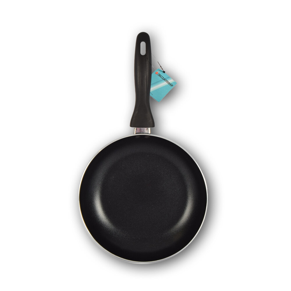 Discountershop Frying pan | frying pans | Aluminum | BLACK | induction hob | Round | Wok pan | 440g | Frying pan for induction | 43cm*24cm*4.50cm Discountershop Frying pan | frying pans | Aluminum | BLACK | induction hob | Round | Wok pan | 440g | Frying pan for induction | 43cm*24cm*4.50cm