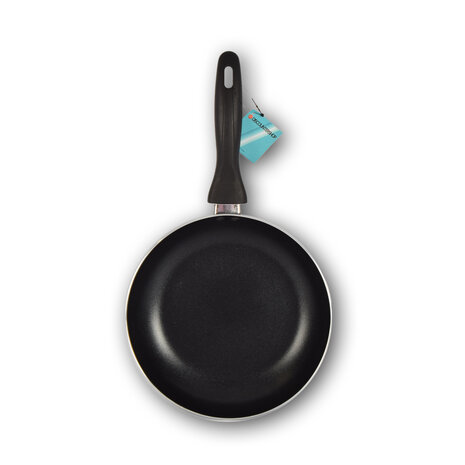 Discountershop Frying pan | frying pans | Aluminum | BLACK | induction hob | Round | Wok pan | 440g | Frying pan for induction | 43cm*24cm*4.50cm Discountershop Frying pan | frying pans | Aluminum | BLACK | induction hob | Round | Wok pan | 440g | Frying pan for induction | 43cm*24cm*4.50cm