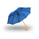 Discountershop Automatic Umbrella 102 cm Diameter | Windproof Umbrellas for Adults | With Wooden Handle | Sky Blue – Unisex