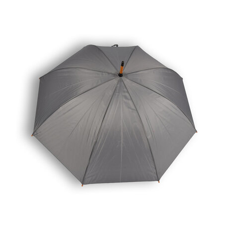 Discountershop Paraplu | Grijs | Stormparaplu | polyester | 395g | Stevige paraplu | Opvouwbare paraplu | Kunstsof handvat | 89cm*98cm