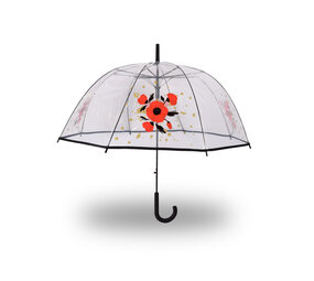 Discountershop Compact Automatic Umbrella | Diameter 86cm | Windproof, Aluminium Frame, Polyester Canopy | Folding Umbrella | Automatic Umbrella | Windproof Umbrella