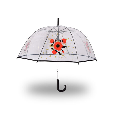 Discountershop Compact Automatic Umbrella | Diameter 86cm | Windproof, Aluminium Frame, Polyester Canopy | Folding Umbrella | Automatic Umbrella | Windproof Umbrella