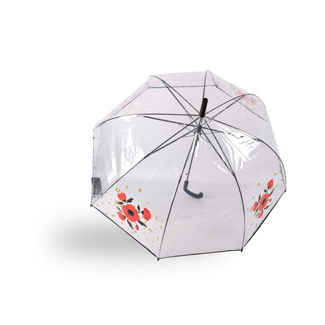 Discountershop Compact Automatic Umbrella | Diameter 86cm | Windproof, Aluminium Frame, Polyester Canopy | Folding Umbrella | Automatic Umbrella | Windproof Umbrella